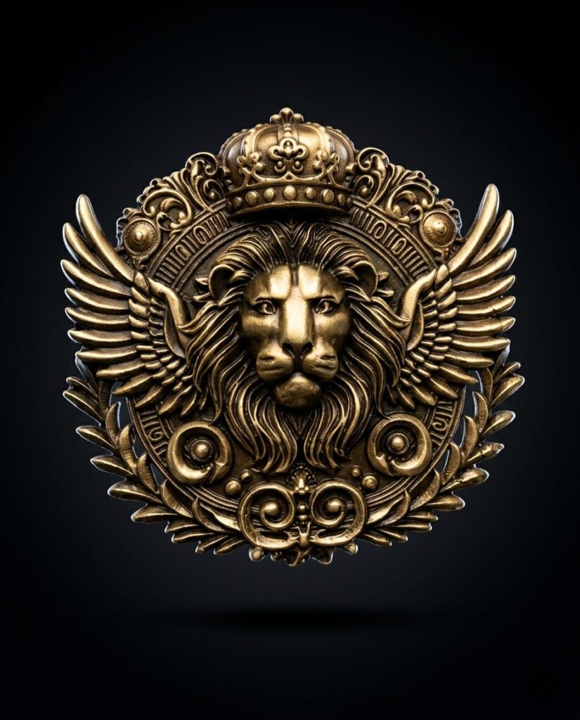 golden lion broch